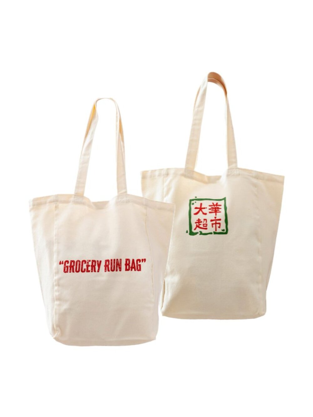 99 Ranch Market Grocery Run Bag Reusable Heavy-Canvas Large Tote Bag